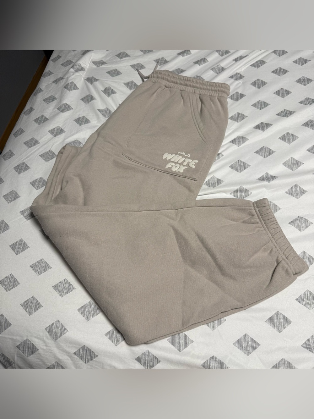 White Fox Sweatpants